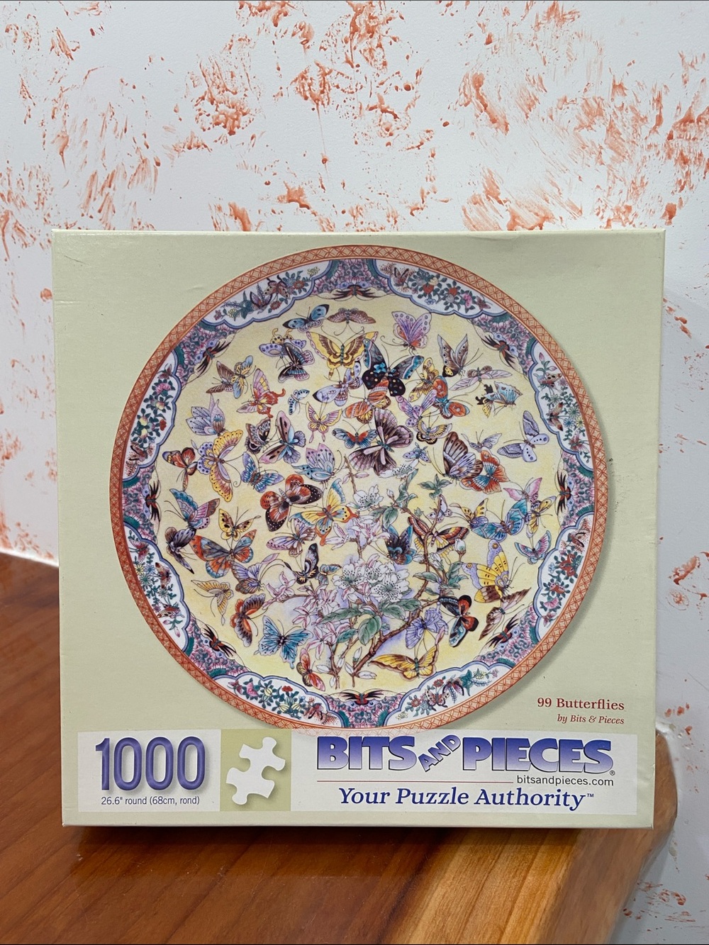 SEALED Bits and Pieces 99 Butterflies - 1000 Piece Round Puzzle